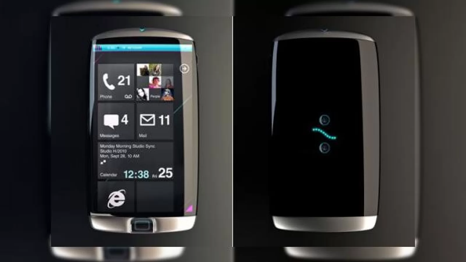 Primul smartphone 3D cu Windows Phone 7 este Cobble... doar un design deocamdată