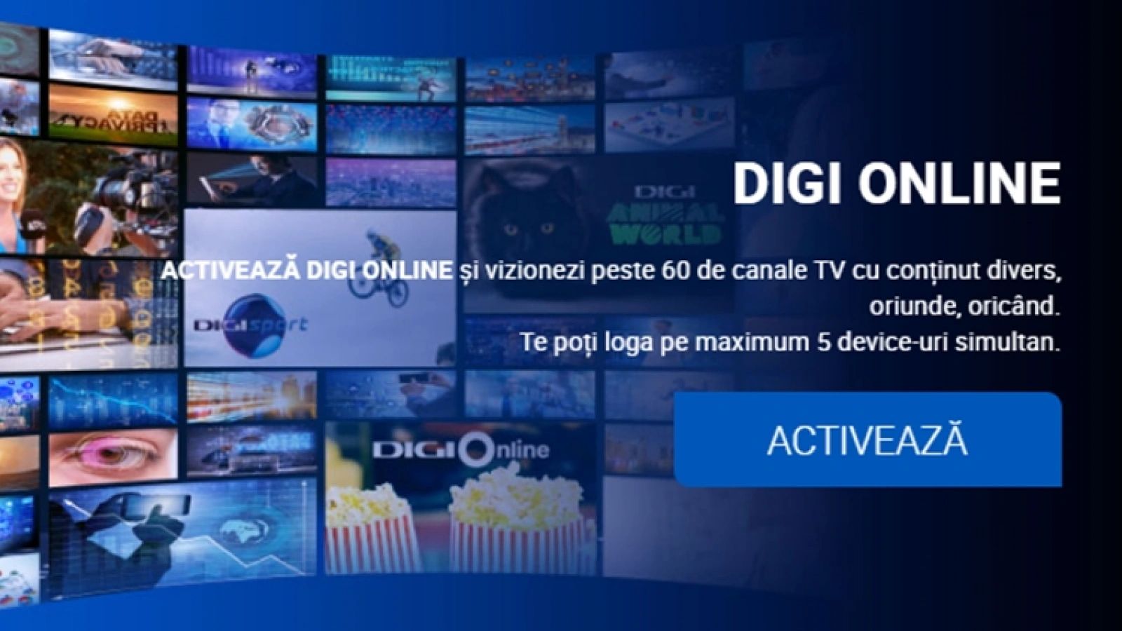 Poţi urmări filme şi seriale HBO acum în aplicaţia Digi.Online; Actualizarea sa aduce şi noutăţi pentru iubitorii de sporturi