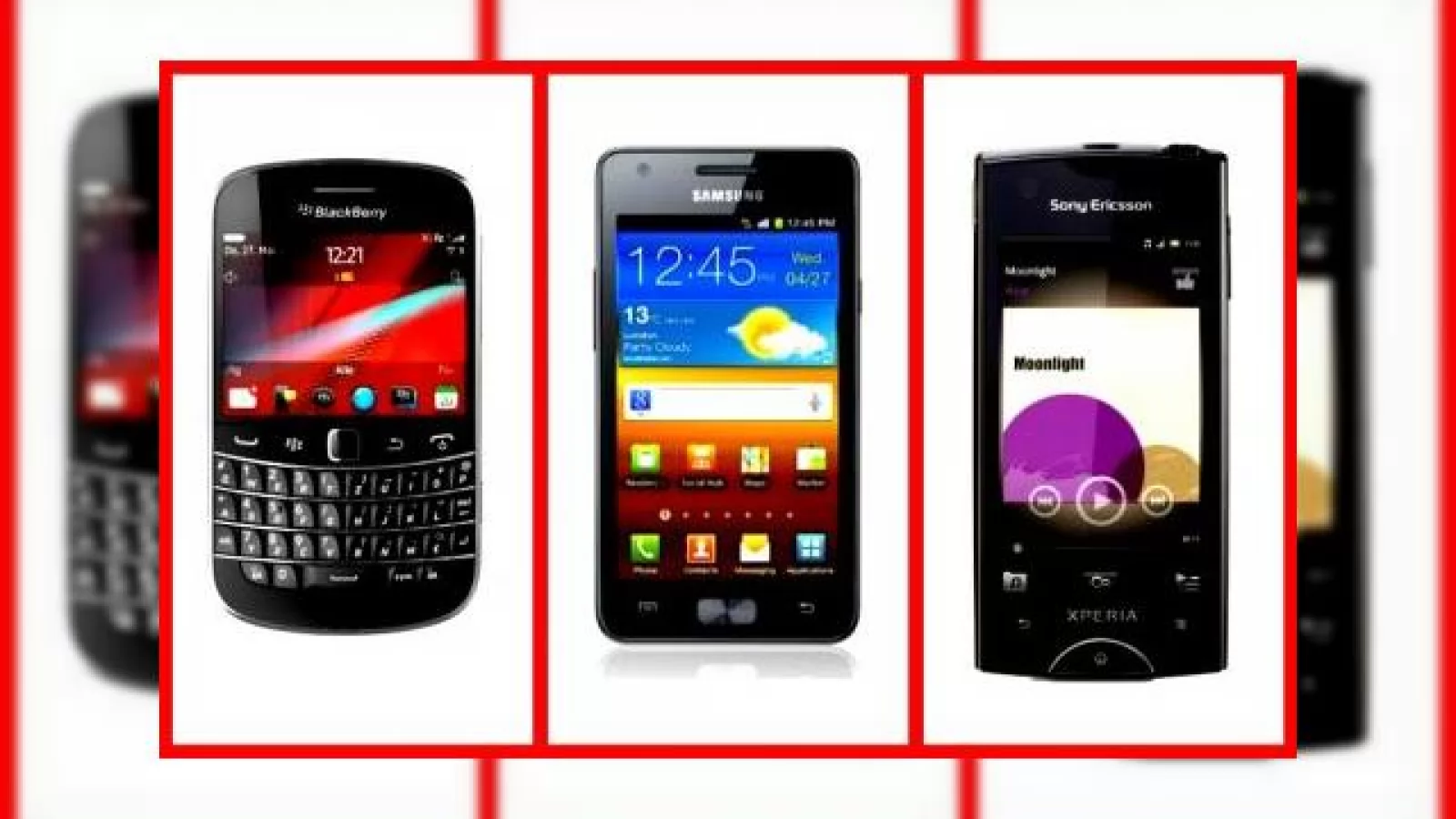 Noutăți În .ro: BlackBerry 9900, Samsung Galaxy R și Sony Ericsson Xperia ray