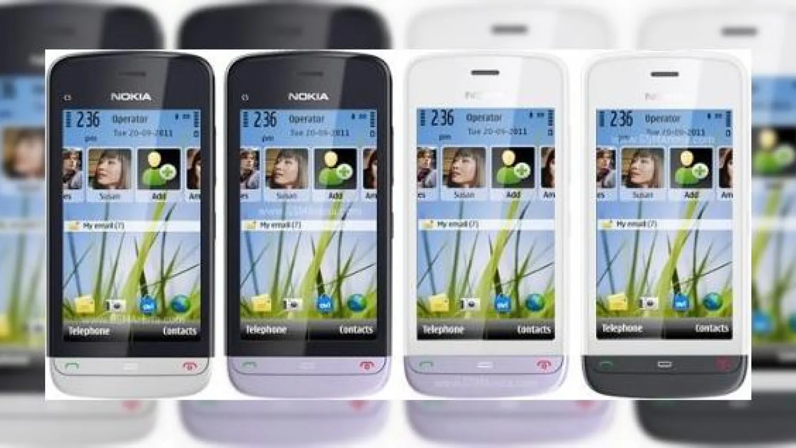 Nokia C5-05 și C5-06 - telefoane low-cost poziționate sub C5-03