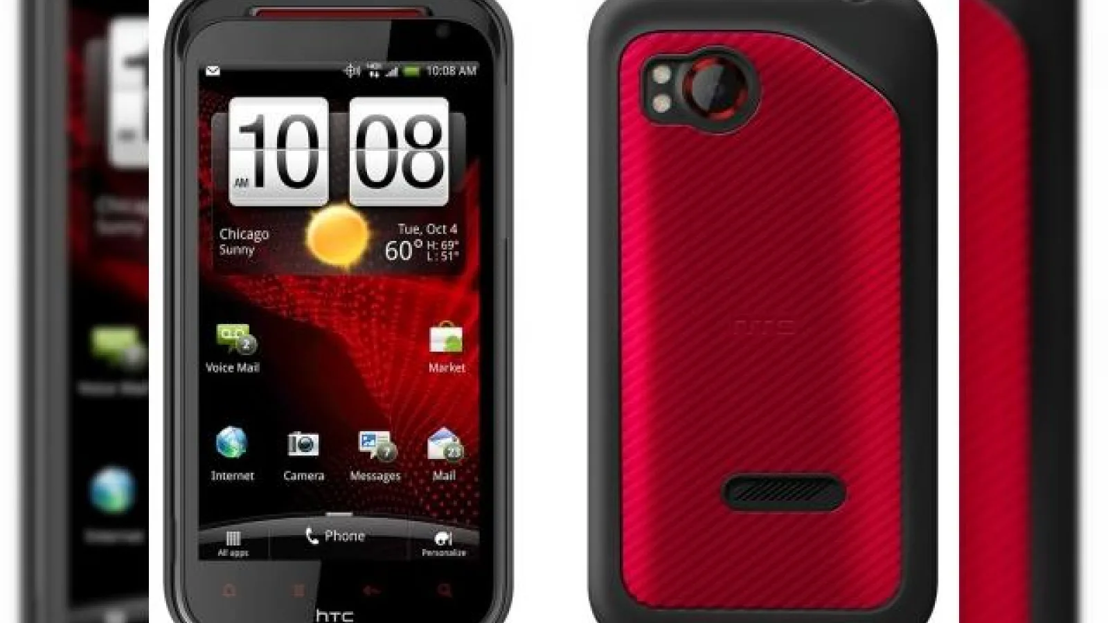 HTC Rezound are acum și câteva carcase speciale - iată cum arată primul smartphone HTC cu ecran HD