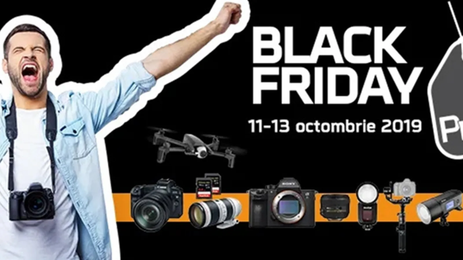 Black Friday începe mai devreme la F64! Trei zile de reduceri și achiziții în 36 rate fără dobândă