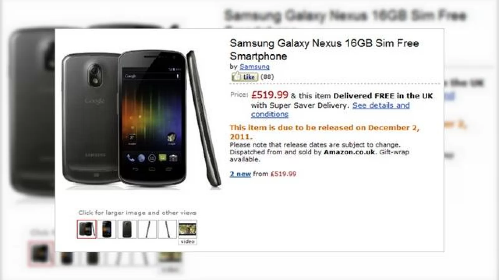 Samsung Galaxy Nexus amânat până pe 2 decembrie?! Probleme În paradis?