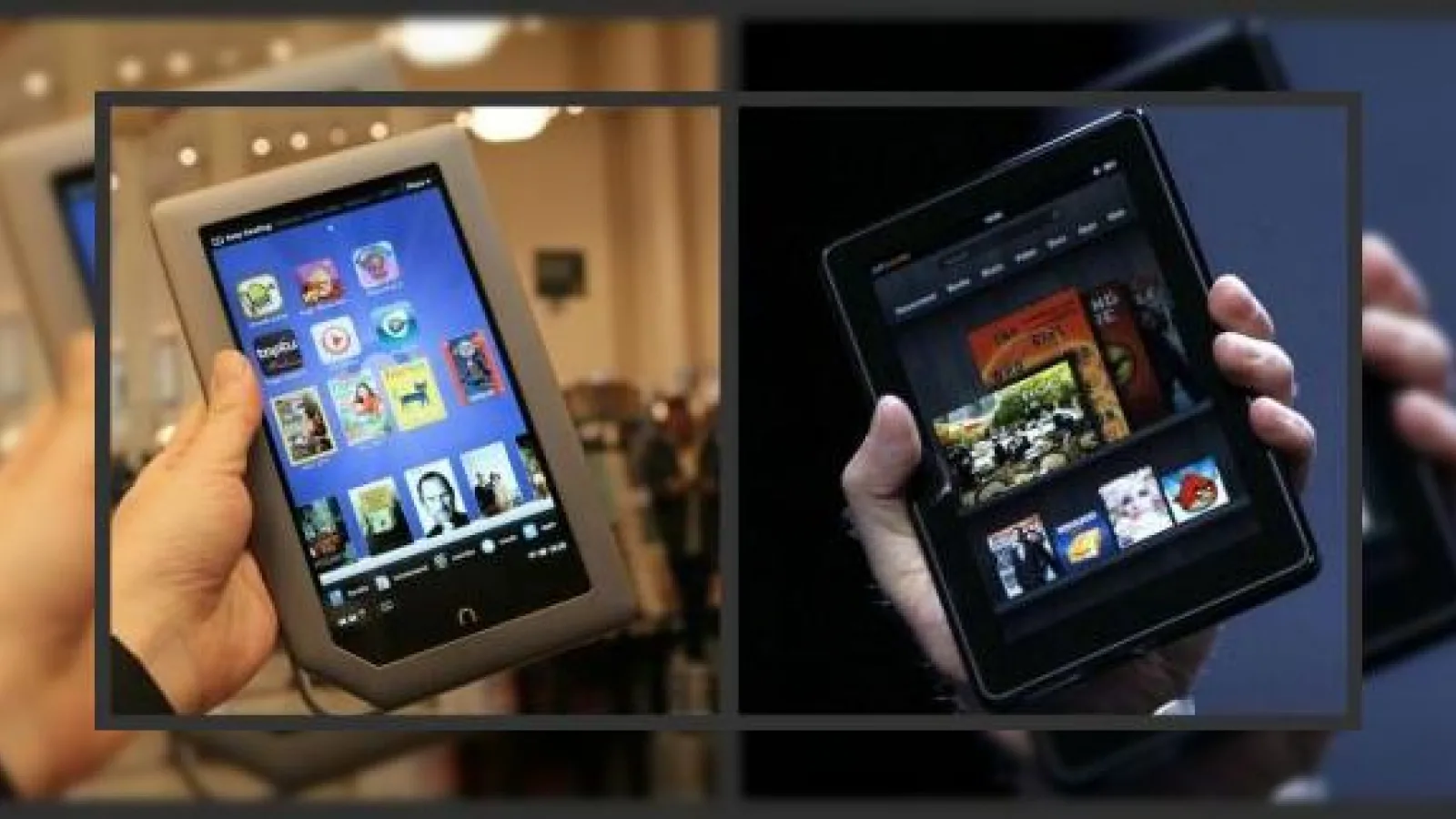 Nook tablet vs Kindle Fire - tablete cu potențial