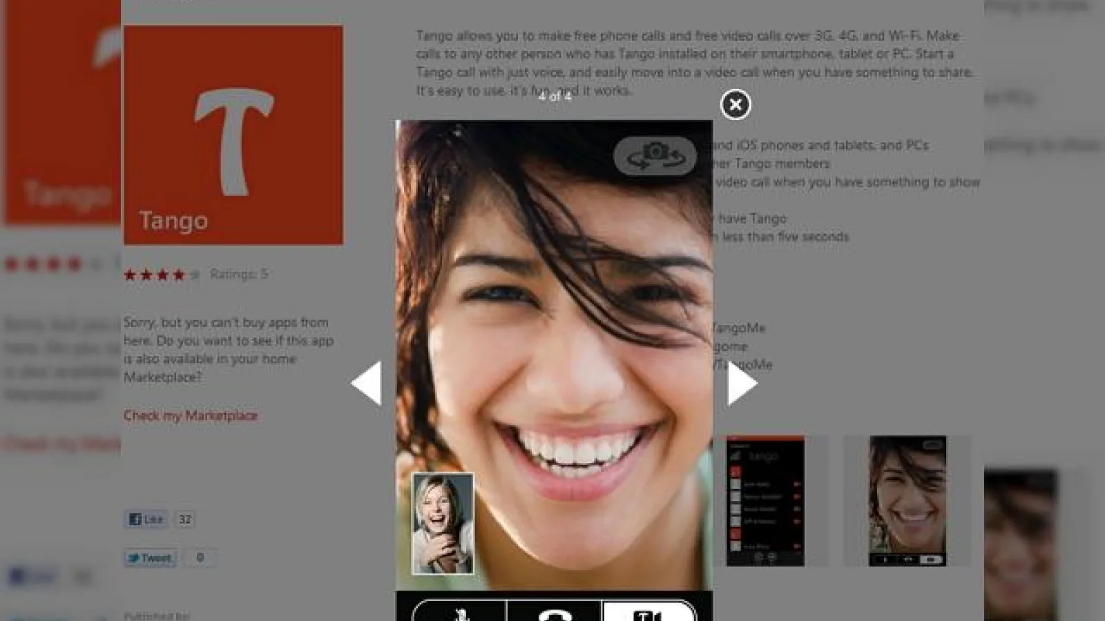 Microsoft a descoperit Facetime?! Video chat pe Windows Phone 7.5 prin aplicația Tango (Video)