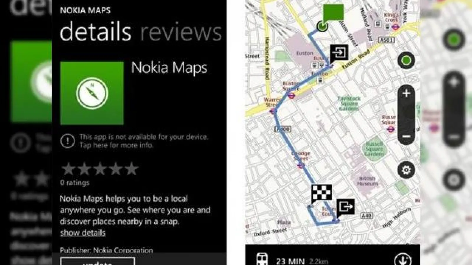 Nokia Maps ajunge pe terminalele Windows Phone mai devreme printr-un hack
