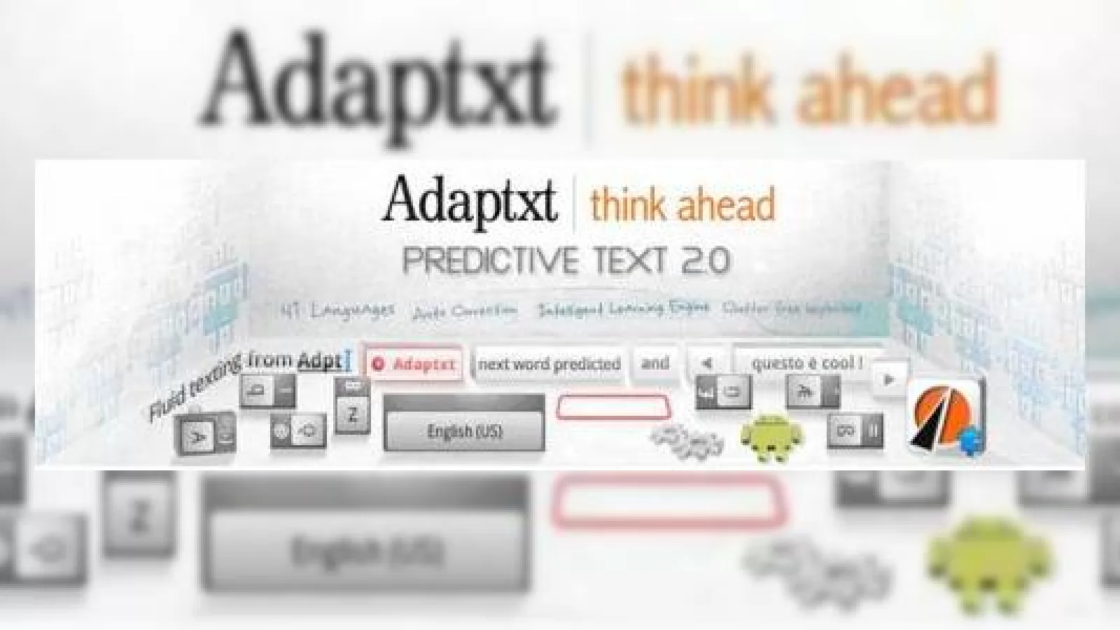 Adaptxt, o nouă soluție de input predictiv de text pentru telefoanele Android