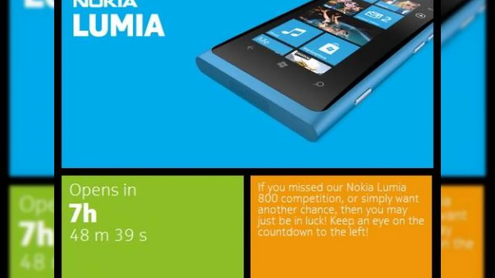 Concurs cu un Nokia Lumia 800 gratuit pe pagina de Facebook Nokia!