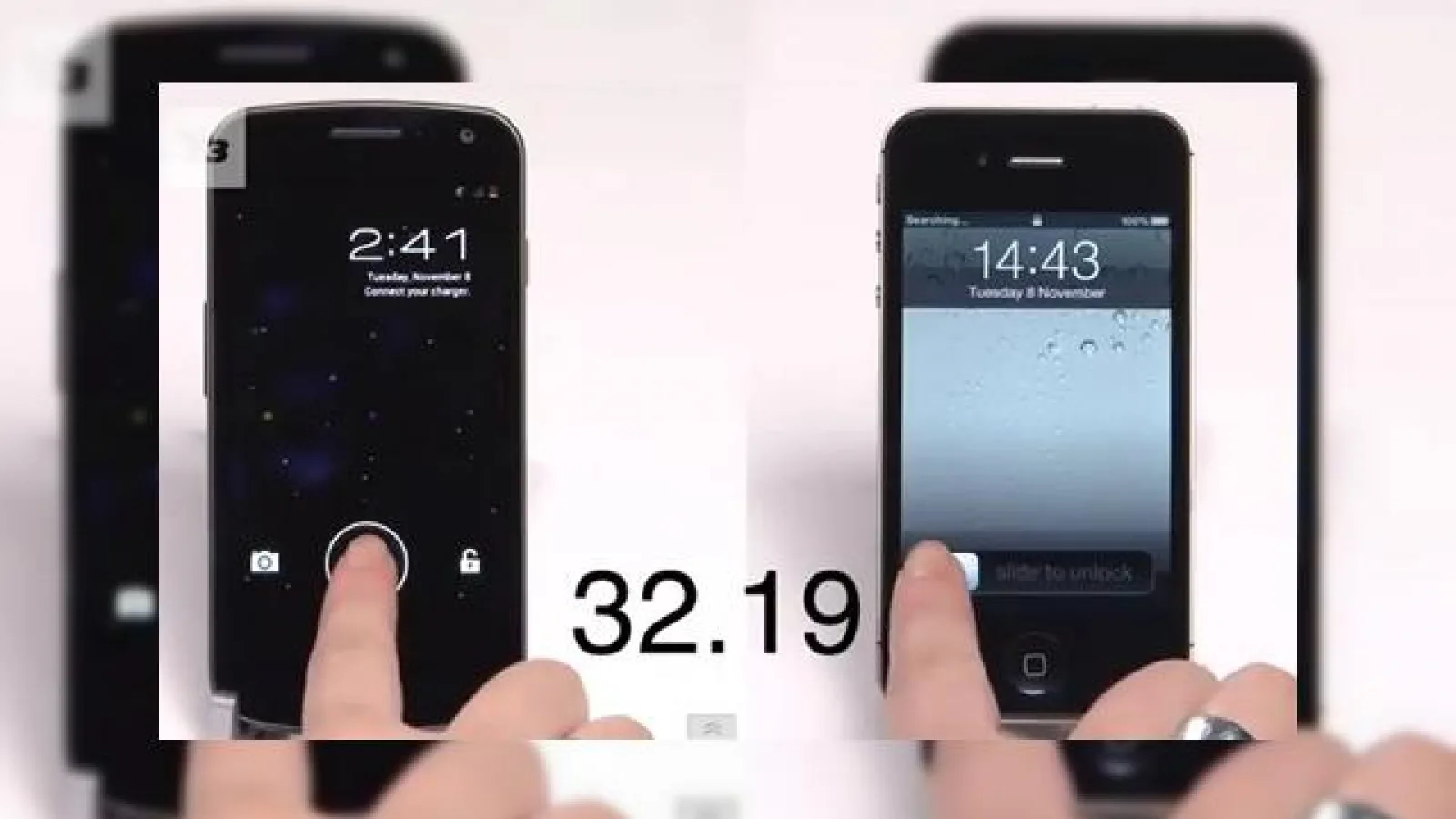 Samsung Galaxy Nexus versus iPhone 4S În viziunea T3 (Video)