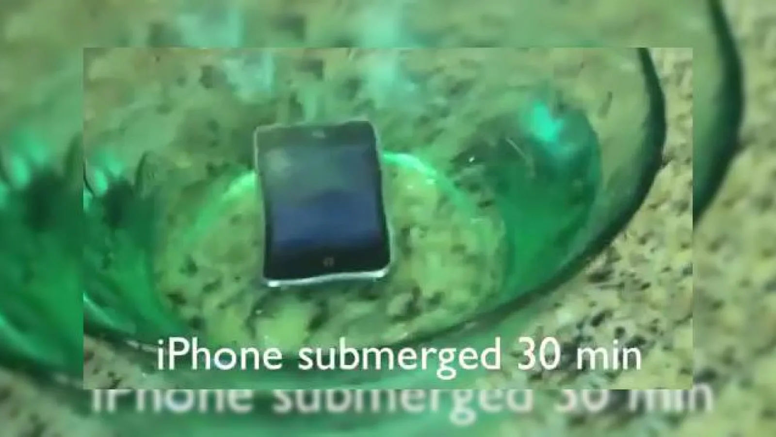 iPhone rezistent la apă prin intermediul stratului superhidrofobic Never Wet (Video)