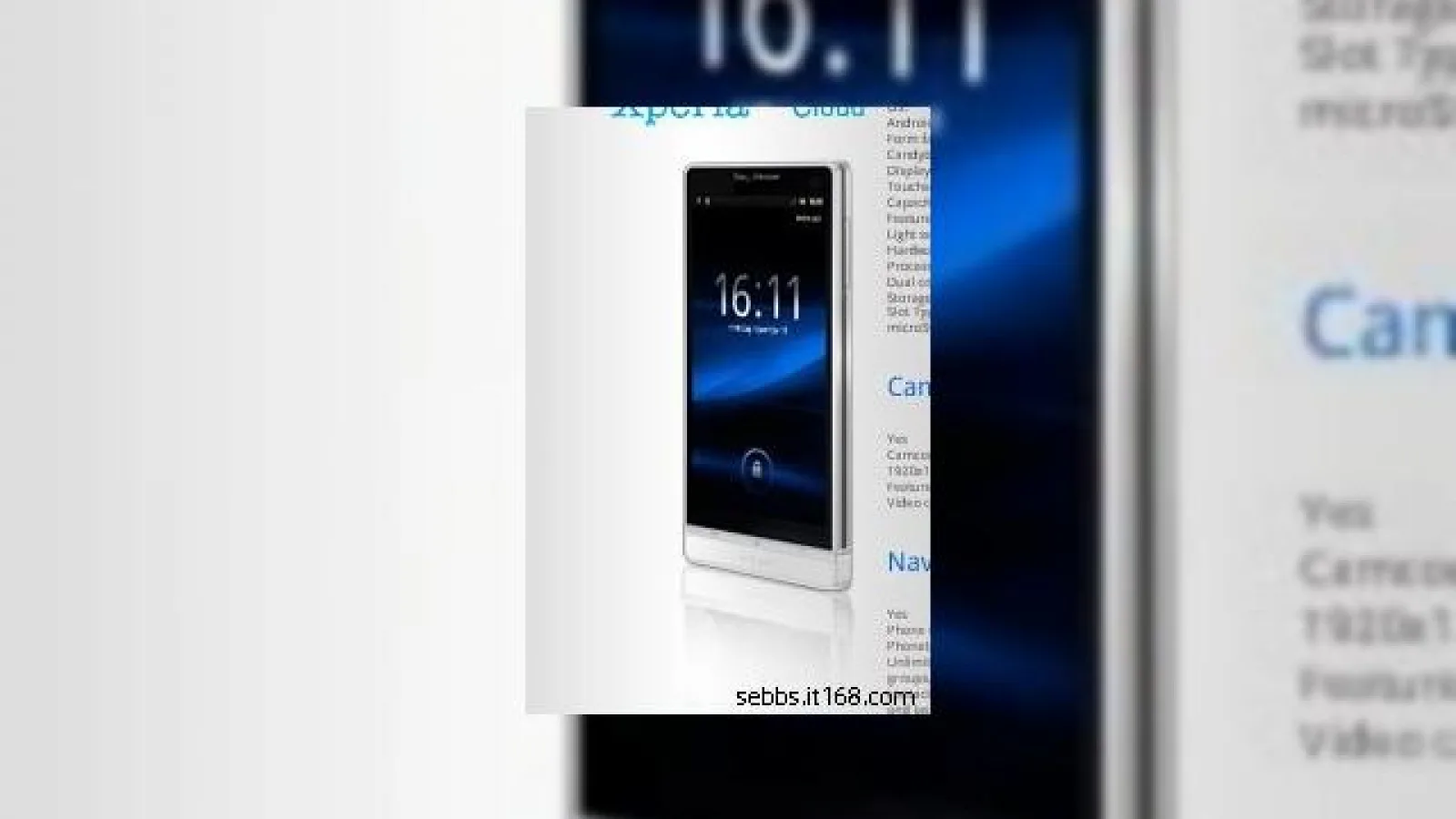 Sony Ericsson Nozomi, primul telefon dual core, acum și Într-o imagine... minusculă