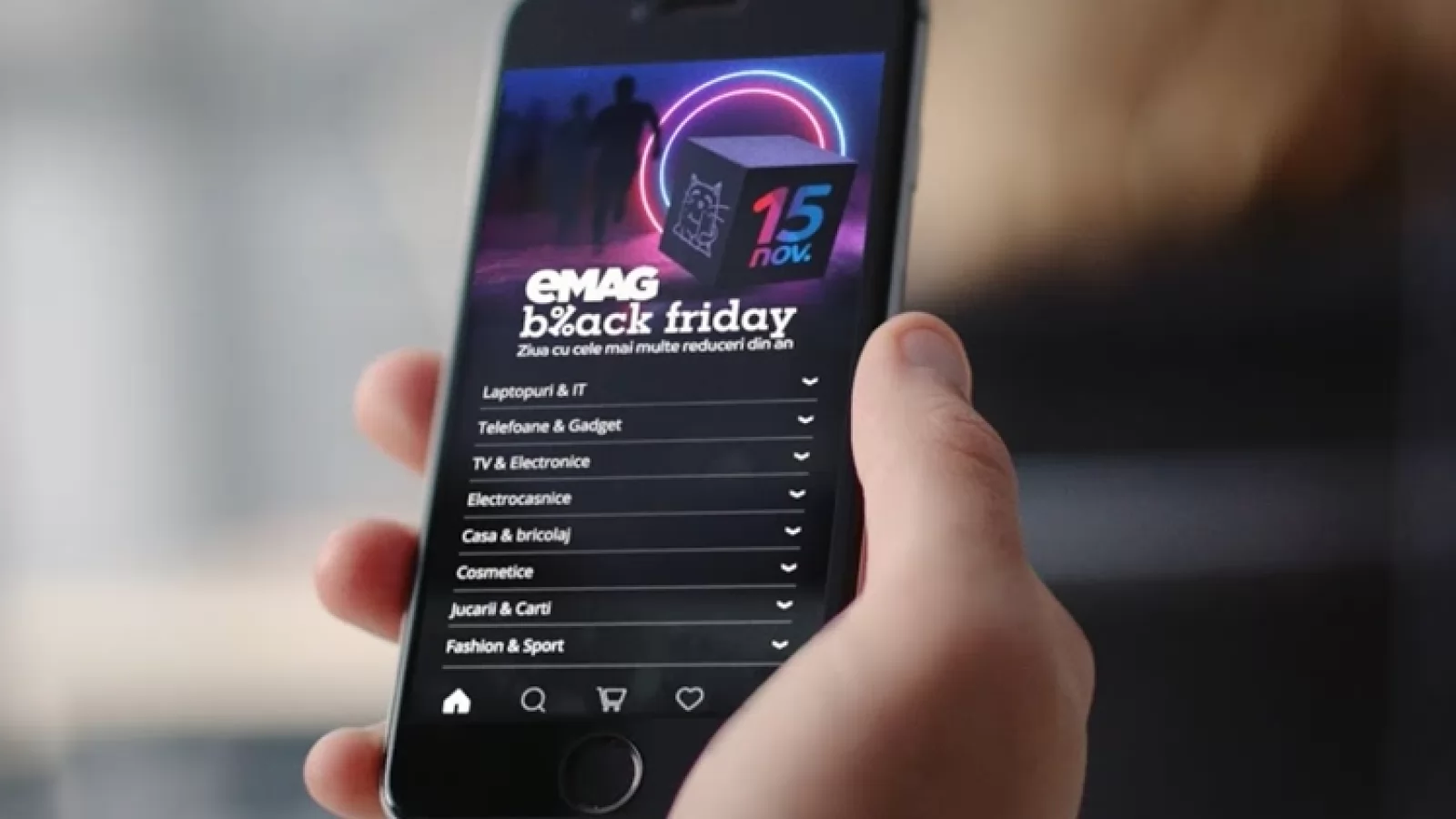 10 produse vedetă la Black Friday-ul eMAG din 2019: televizor 4K la super preţ + laptop, maşină de găurit şi altele