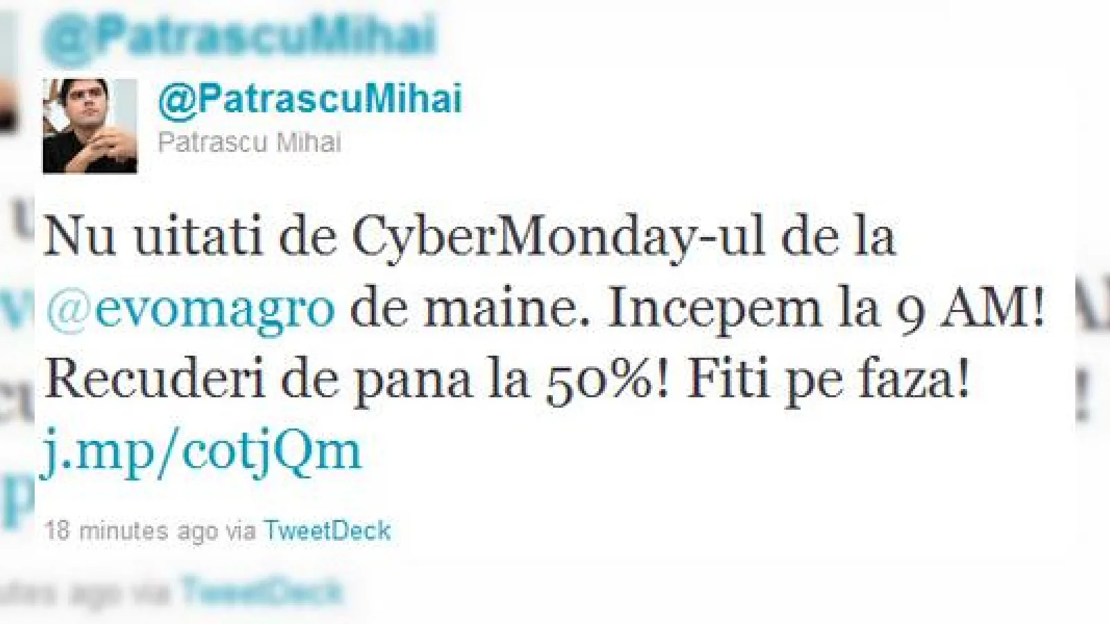 CyberMonday la evoMAG.ro Începe pe 5 decembrie de la ora 9.00