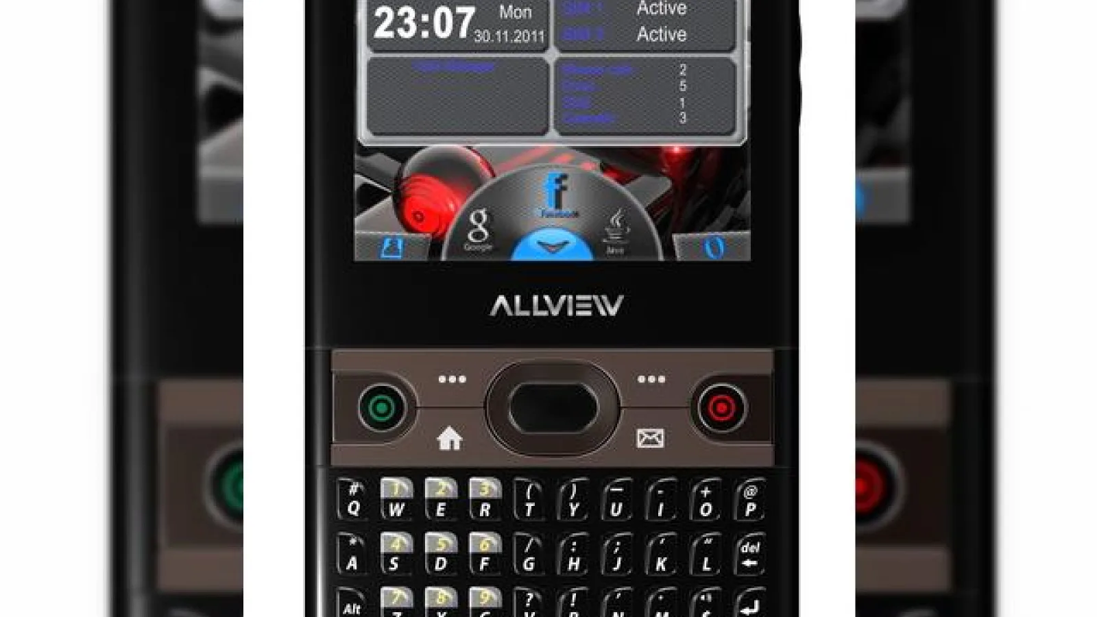 Allview Q2 Cloud, un nou telefon business dual SIM cu tastatura QWERTY și suport 3G