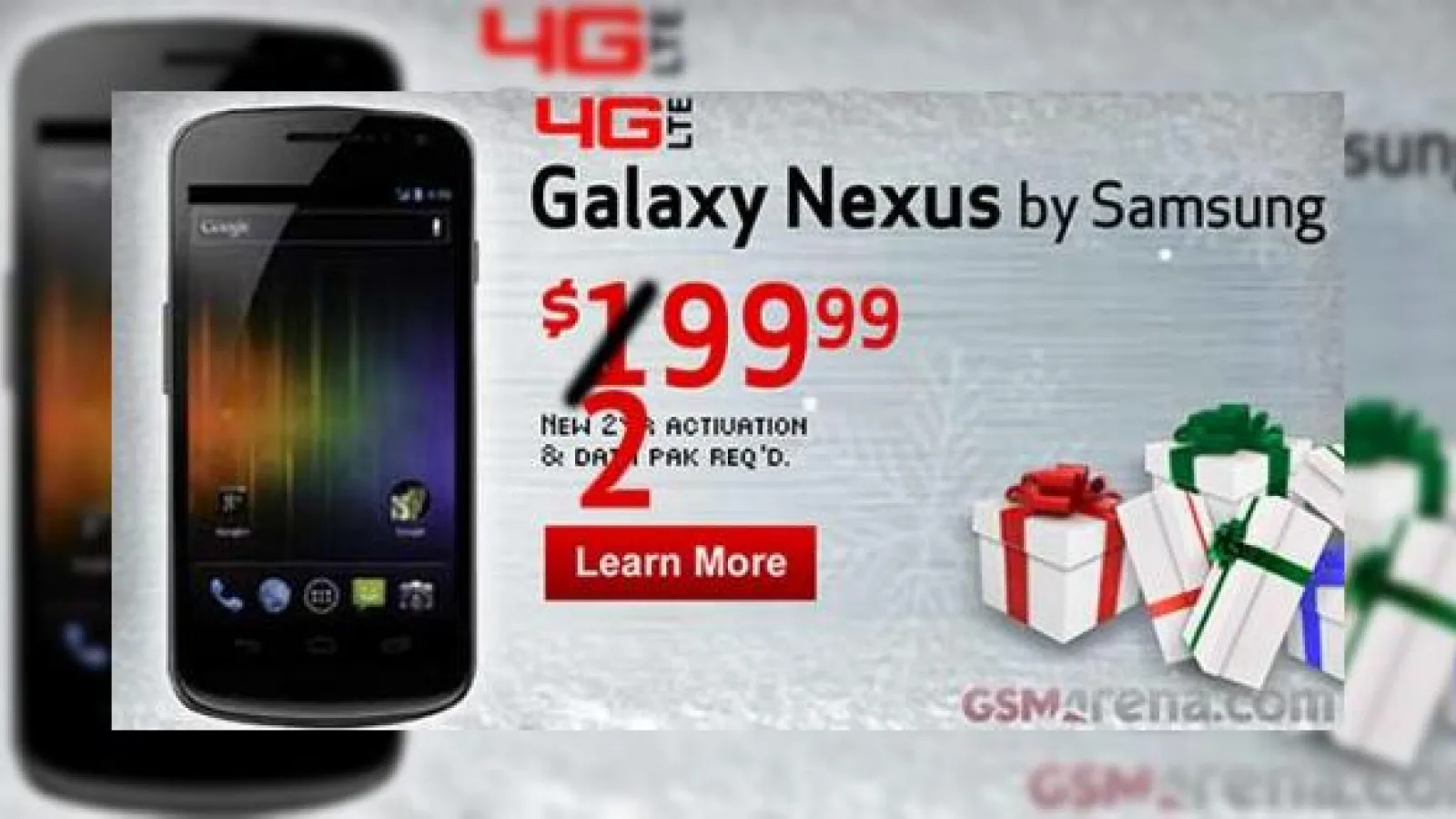 Samsung Galaxy Nexus are preț de 299.99 dolari la abonament În SUA; La noi cât va fi?