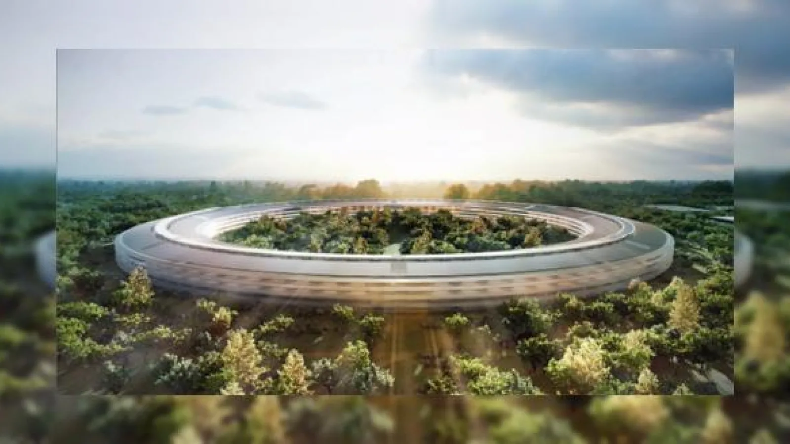 OZN-ul de flori și fructe - o viziune romantică a noului campus Apple, imaginat de Steve Jobs