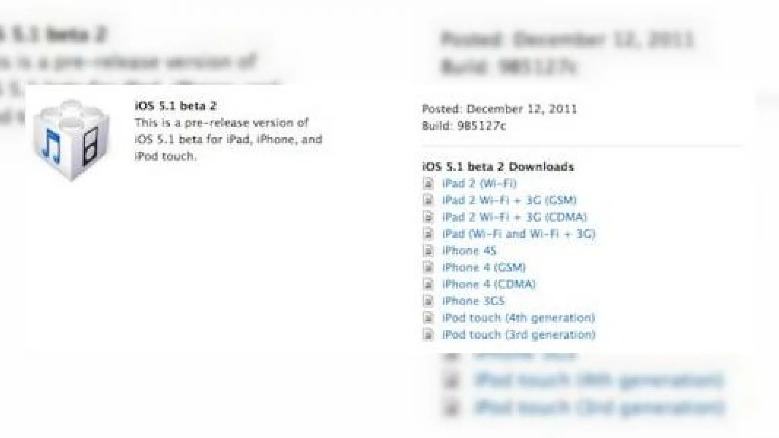 iOS 5.1 beta 2 disponibil acum pentru dezvoltatori, iată și funcțiile sale