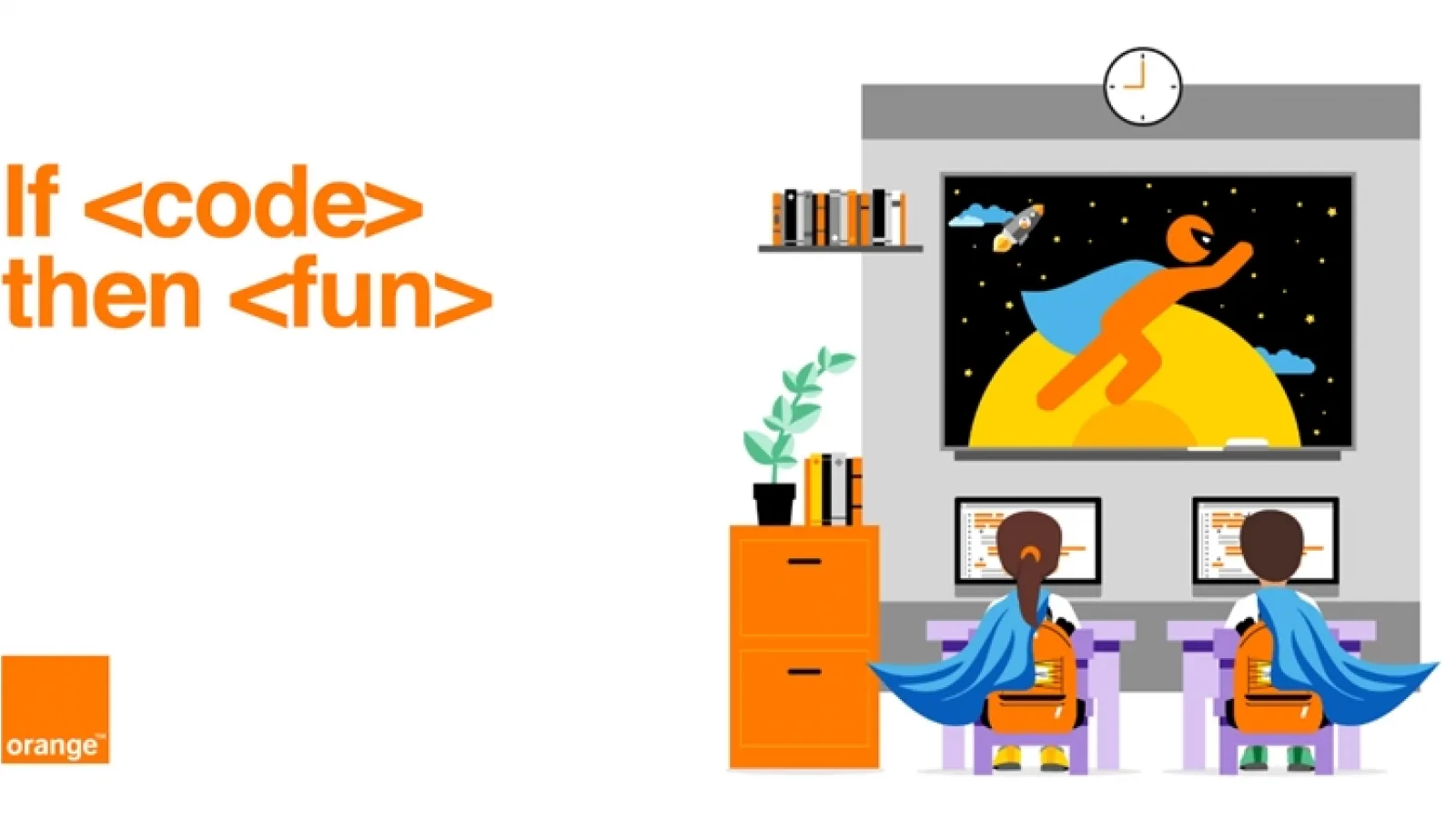 Micuţii învaţă programare cu Orange România: cei 50 de copii câştigători ai Concursului Naţional Supercoders vor urma un curs avansat de programare
