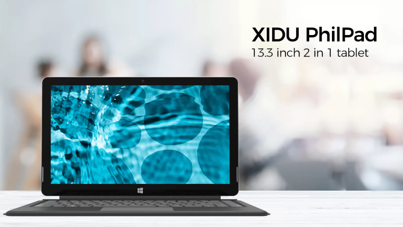 XIDU PhilPad este un hibrid tabletă - laptop, cu Windows 10, tastatură şi stylus la sub 400 de dolari