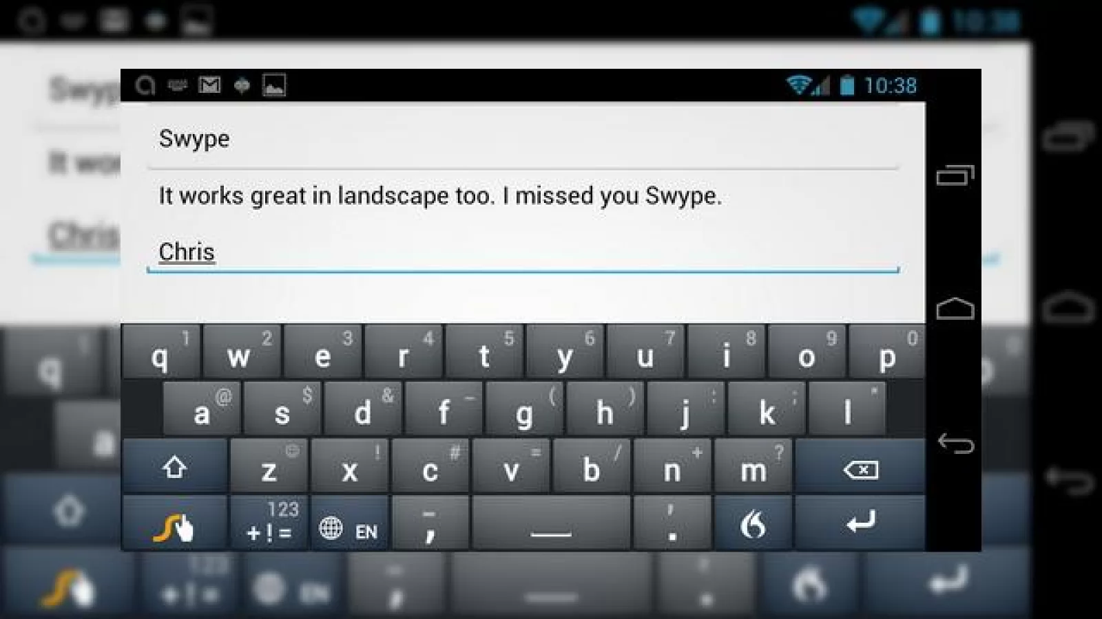 Swype acum pe Galaxy Nexus, poate În curând și În limba romană!