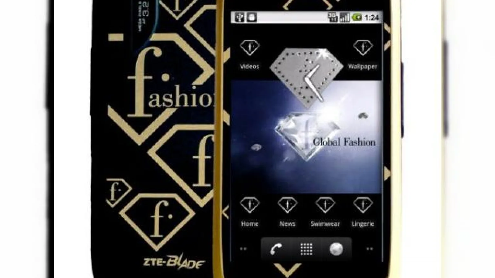 Telefonul ZTE Fashion TV și-a ratat cariera, rezultatul este un kitsch!