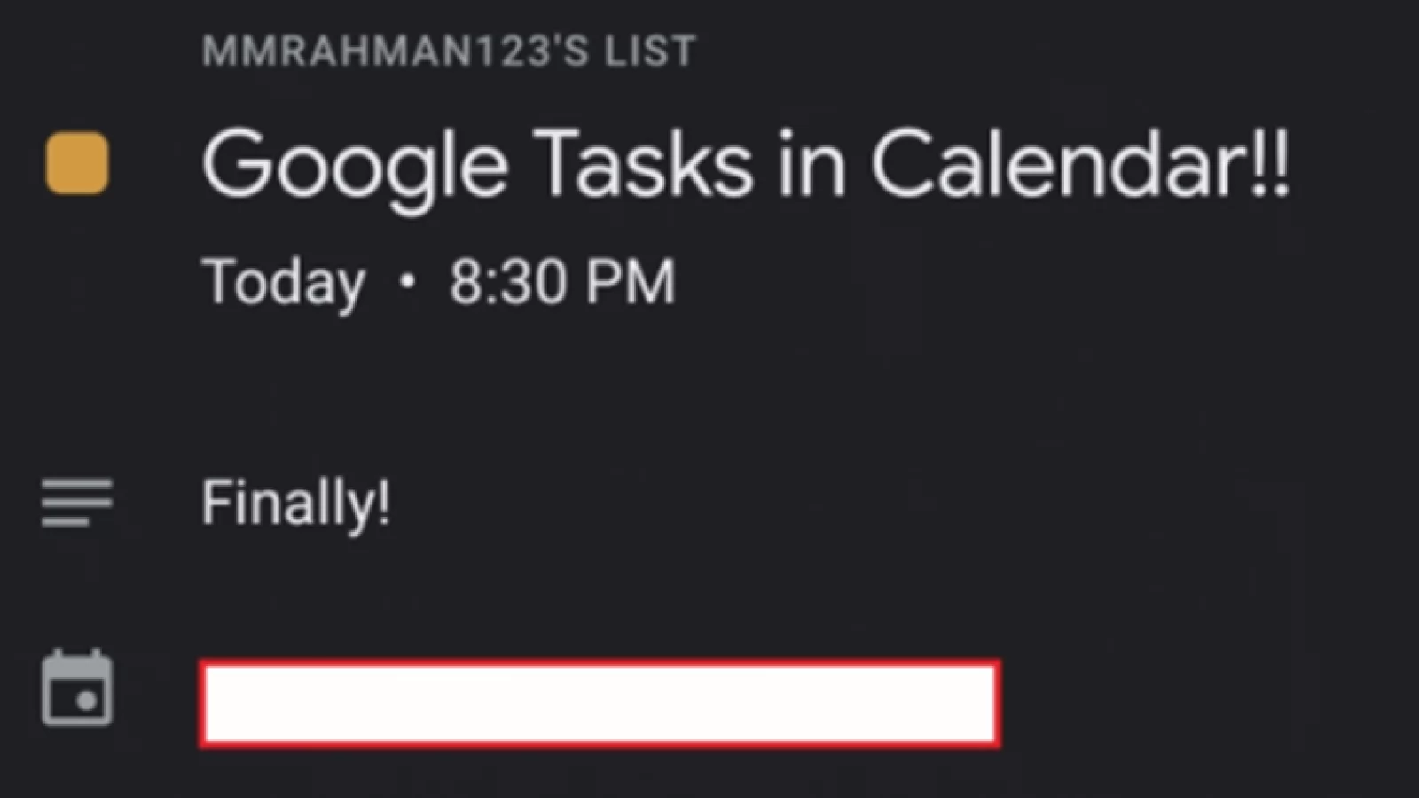 Google începe integrarea lui Tasks în aplicația Calendar; Apar primele dovezi