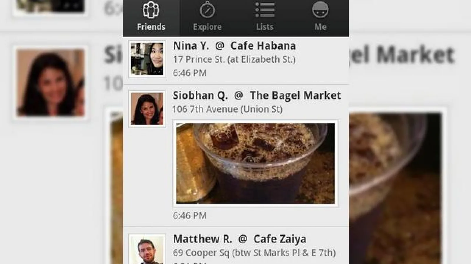 Foursquare afișează acum meniurile restaurantelor, cu prețuri incluse
