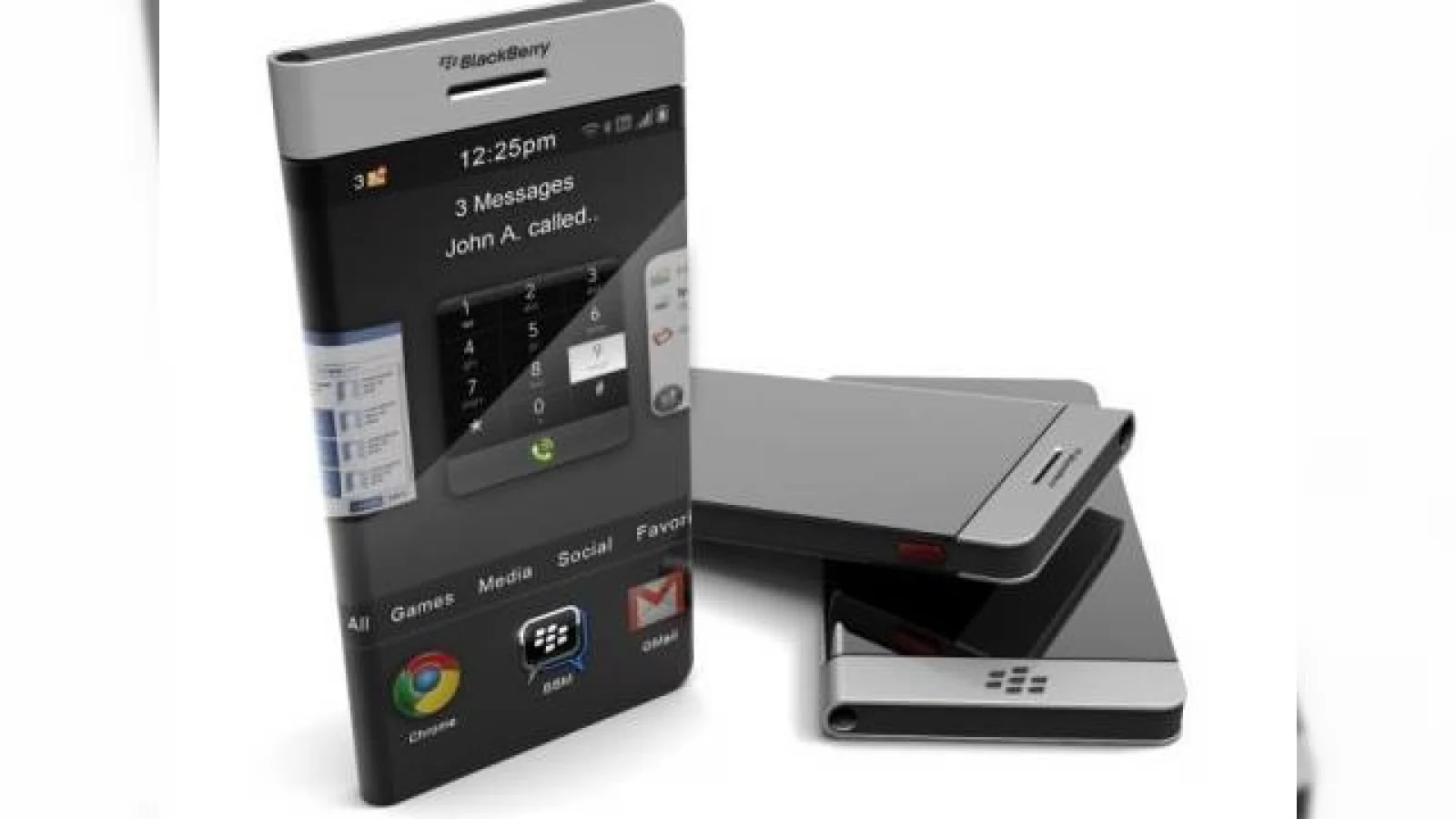 Așa ar putea arăta BlackBerry-ul viitorului - cu ecran Înfășurat În jurul său (Concept)