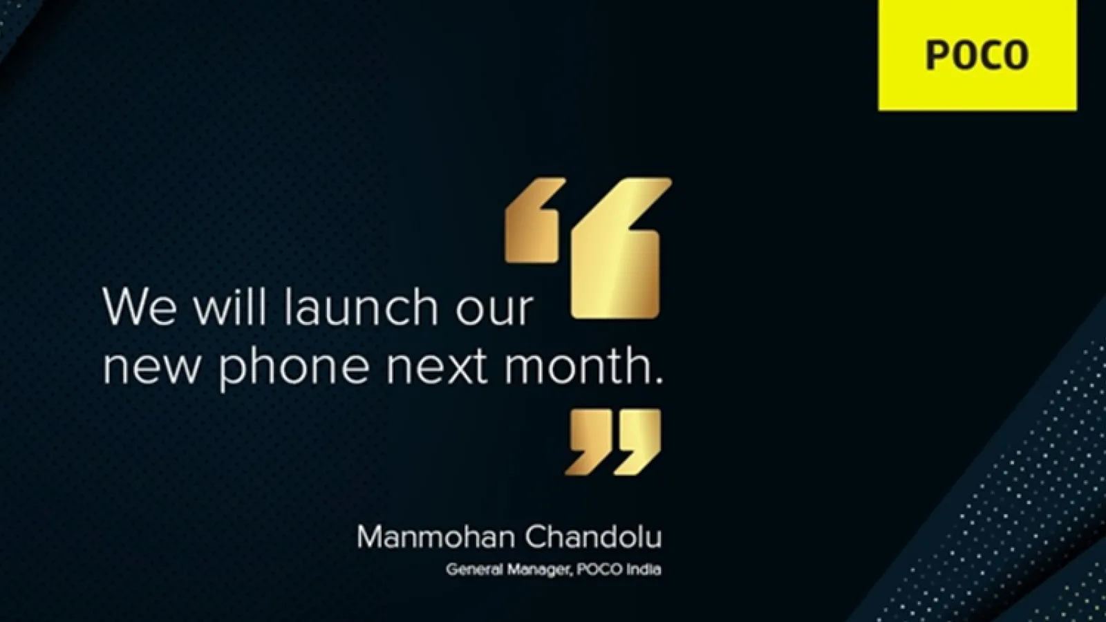 Managerul general Poco confirmă lansarea viitorului flagship (Pocophone X2) în februarie