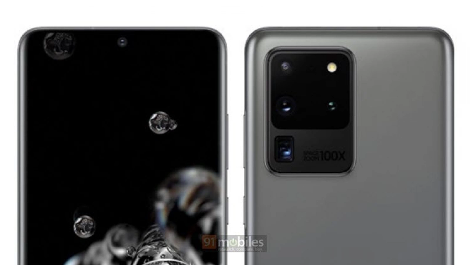 Apar randări cu iz oficial pentru Galaxy S20 Ultra ce confirmă zoom-ul 100x și abordarea în două culori pentru modulul foto