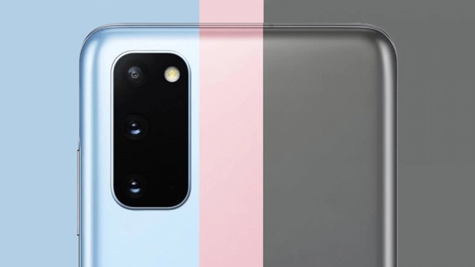 Samsung Galaxy S20 își prezintă variantele de culoare în randări: Rose Gold, Cosmic Grey și Cloud Blue