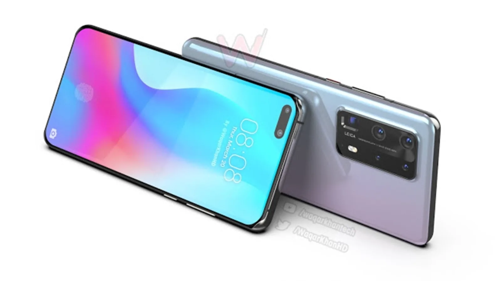 Huawei P40 Pro Premium se lasă admirat în randări concept ce prezintă design-ul aproape final adoptat de flagship