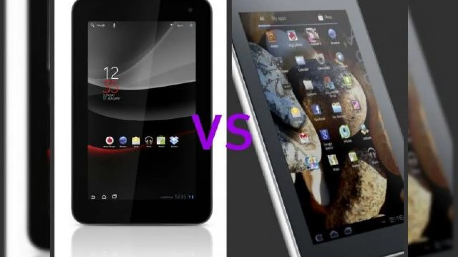 Vodafone Smart Tab 7 vs Orange Tahiti - război Între tablete dual-core sub brandul operatorilor de telefonie
