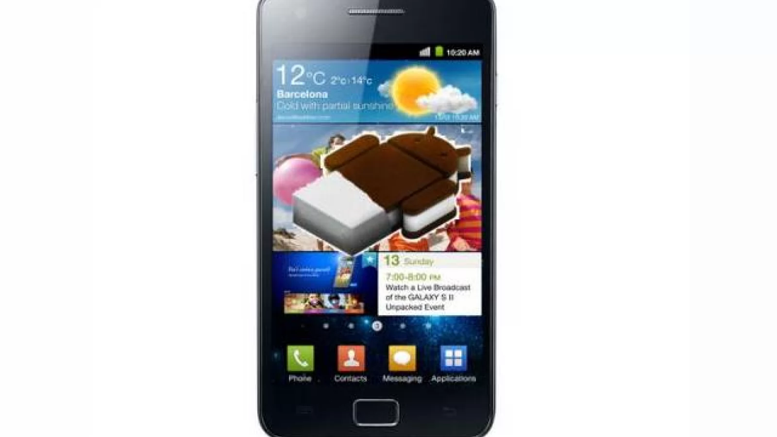 Android 4.0 ICS vine pe Samsung Galaxy S II, Galaxy Note Începând cu 1 martie