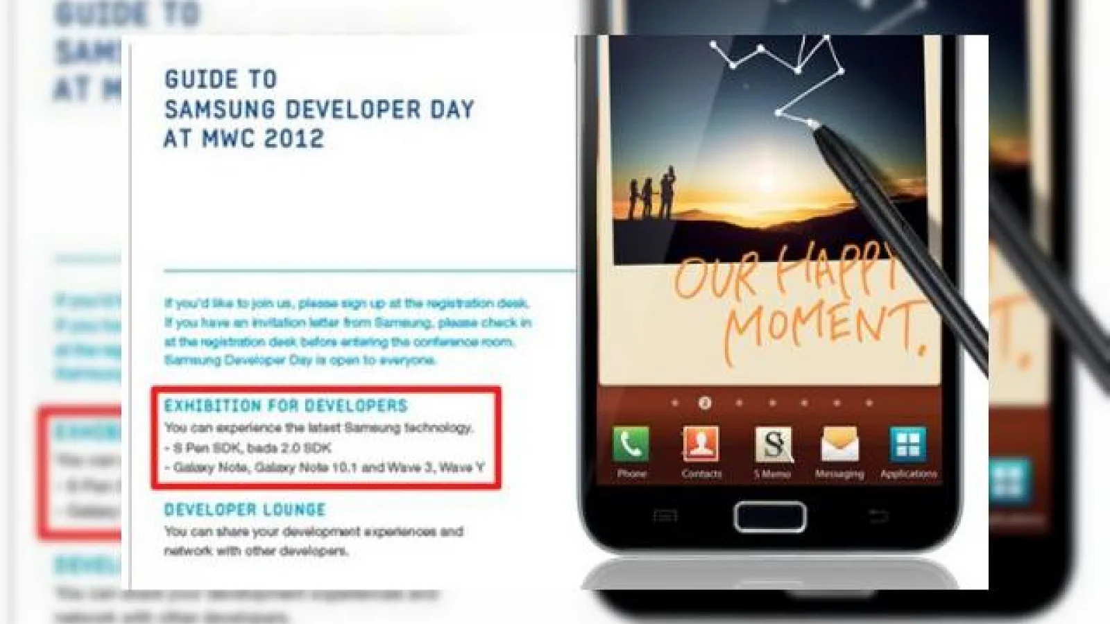 Samsung Galaxy Note 10.1 confirmat pentru MWC 2012? Un Galaxy Tab 10.1 cu stylus?