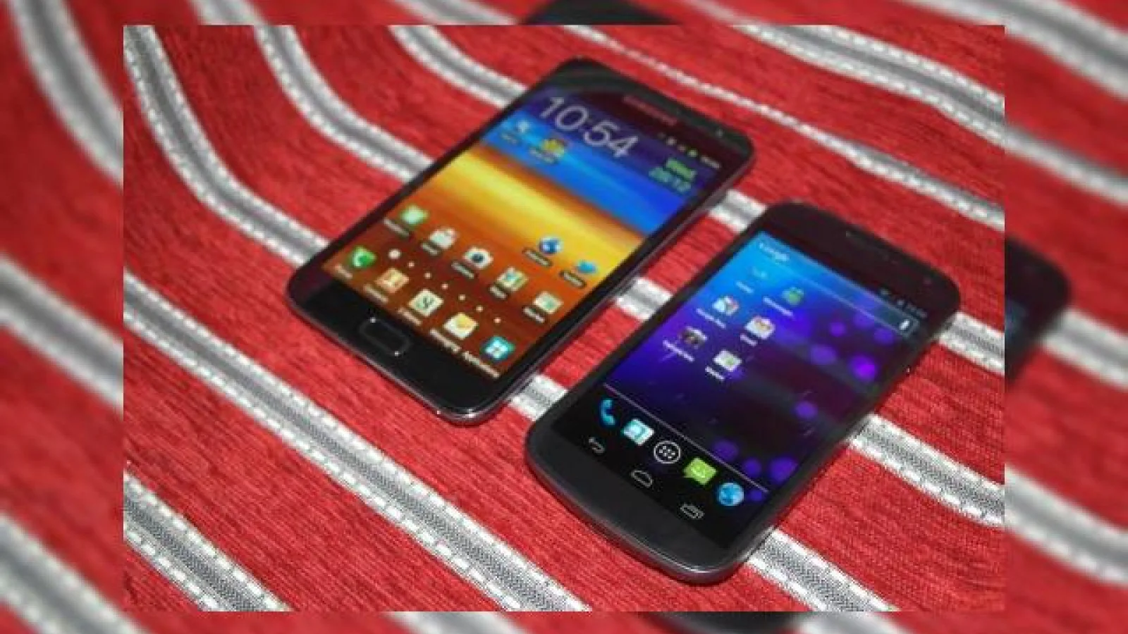 Samsung Galaxy Nexus vs Samsung Galaxy Note - box În categoria grea a telefoanelor inteligente