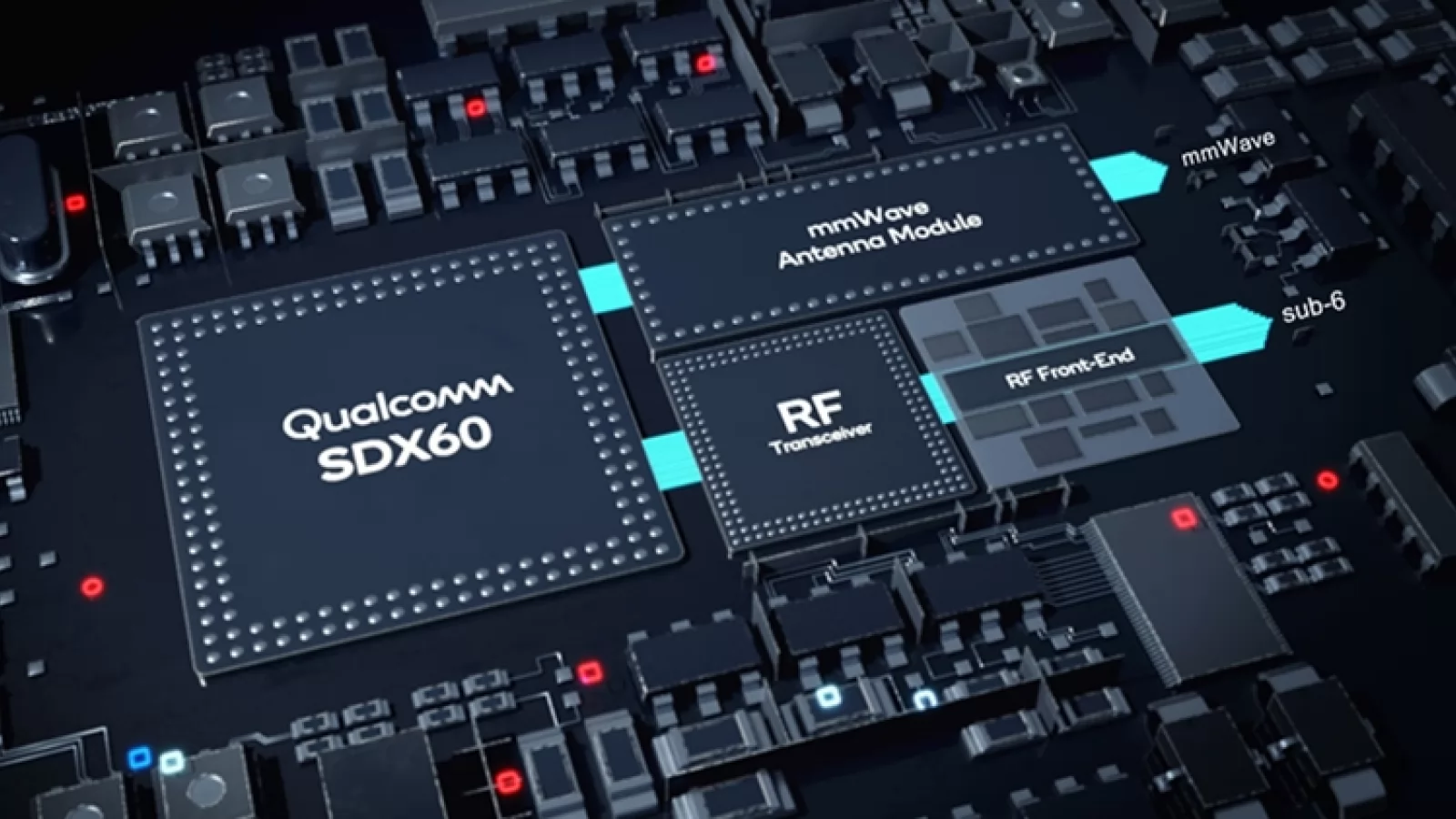 Qualcomm anunță modemul 5G Snapdragon X60 - primul cip baseband pe arhitectură de 5nm; Va fi produs de Samsung