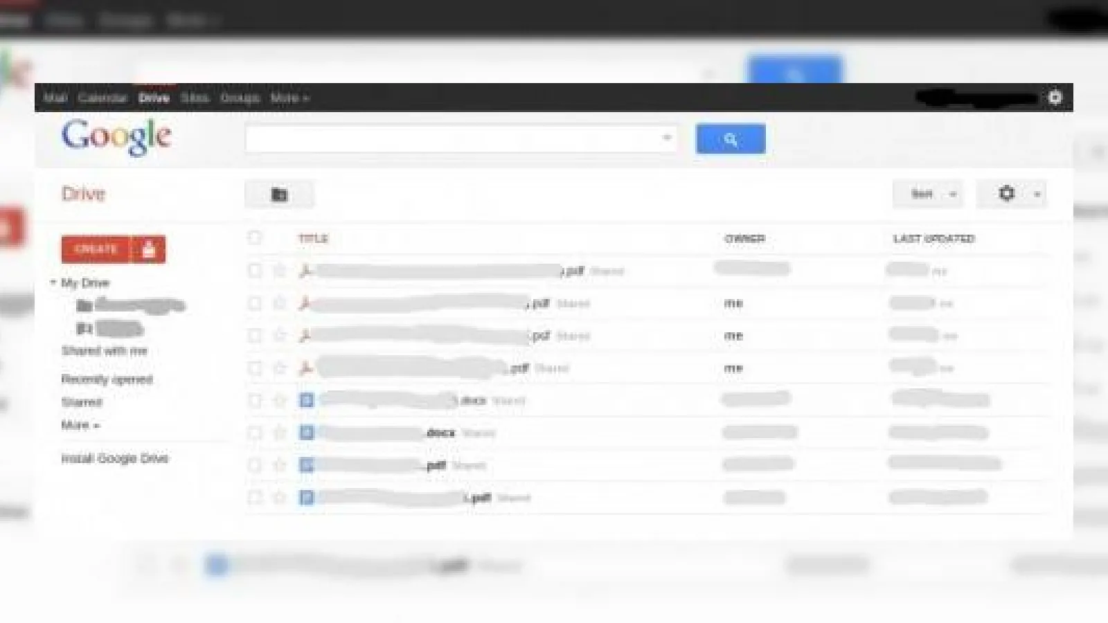 Google Drive și un zvon legat de primele capturi de ecran cu logo-ul și interfața