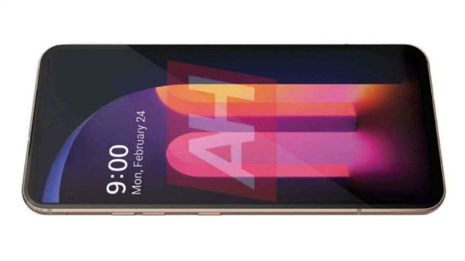 LG V60 ThinQ se afișează într-o randare cu iz oficial; Are decupaj picătură în ecran și buton Google Assistant