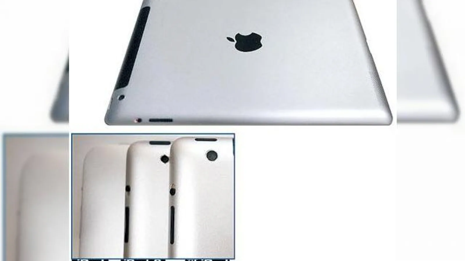 iPad 3 cu camera de 8 megapixeli? Așa indică noi imagini cu tableta