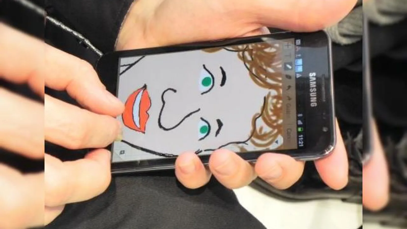 MWC 2012: Cum se face portretul pe Samsung Galaxy Note de 5.3 inch? (video)