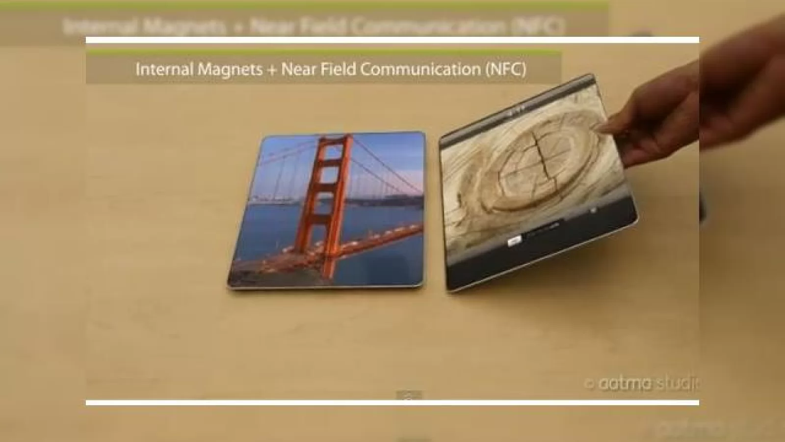 iPad-ul viitorului vine cu ecran fără margini vizibile, se unește cu alte tablete cu magneți și NFC (Video)