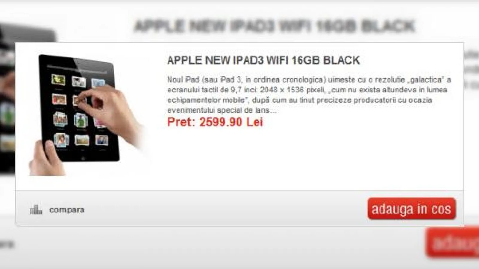 Primul iPad 3 din România vândut de Quickmobile.ro! Prețurile pornesc de la 2599 lei!