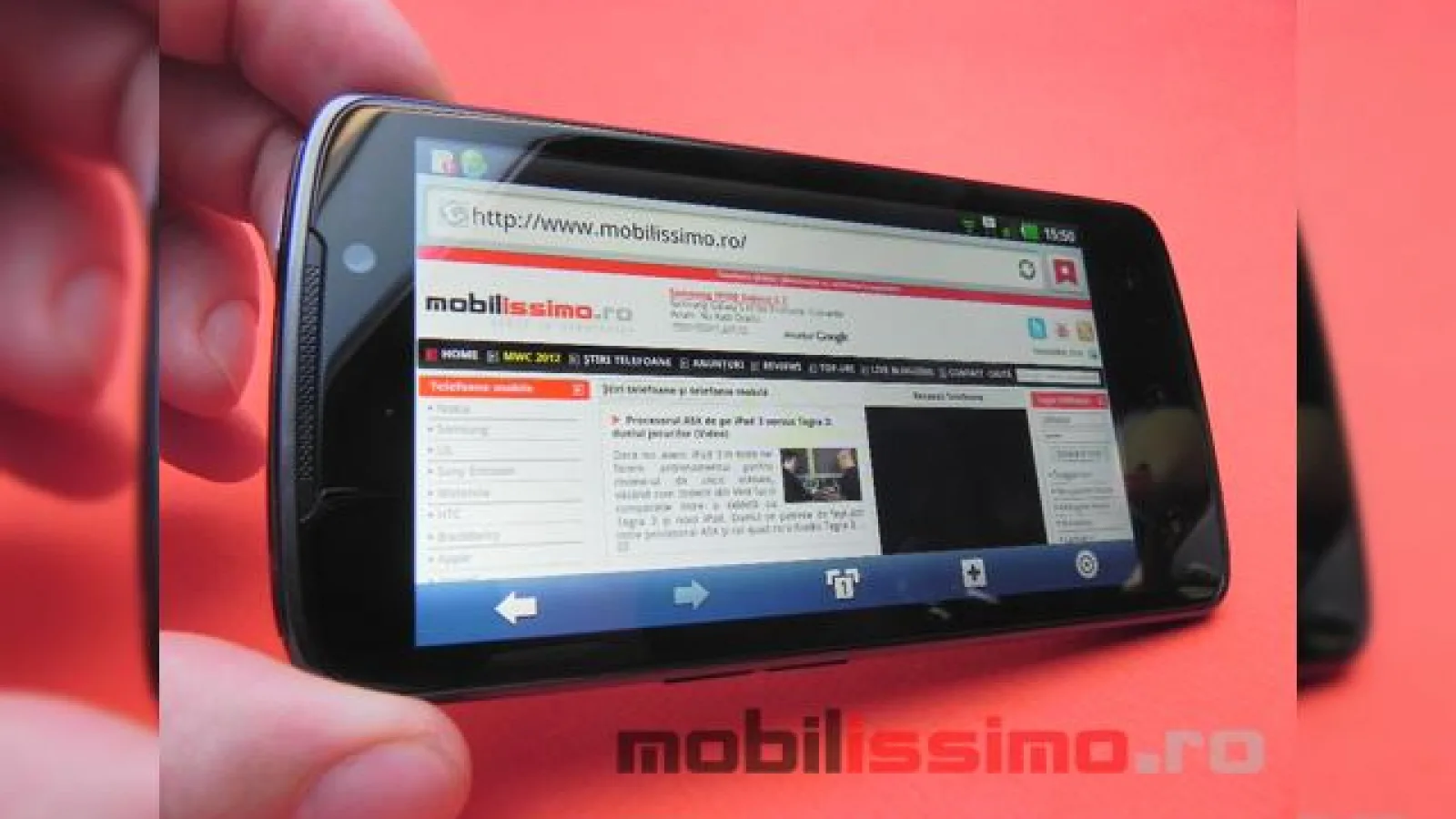 LG Optimus LTE P936 preview - al doilea telefon cu ecran HD analizat În premieră la Mobilissimo! (Video)