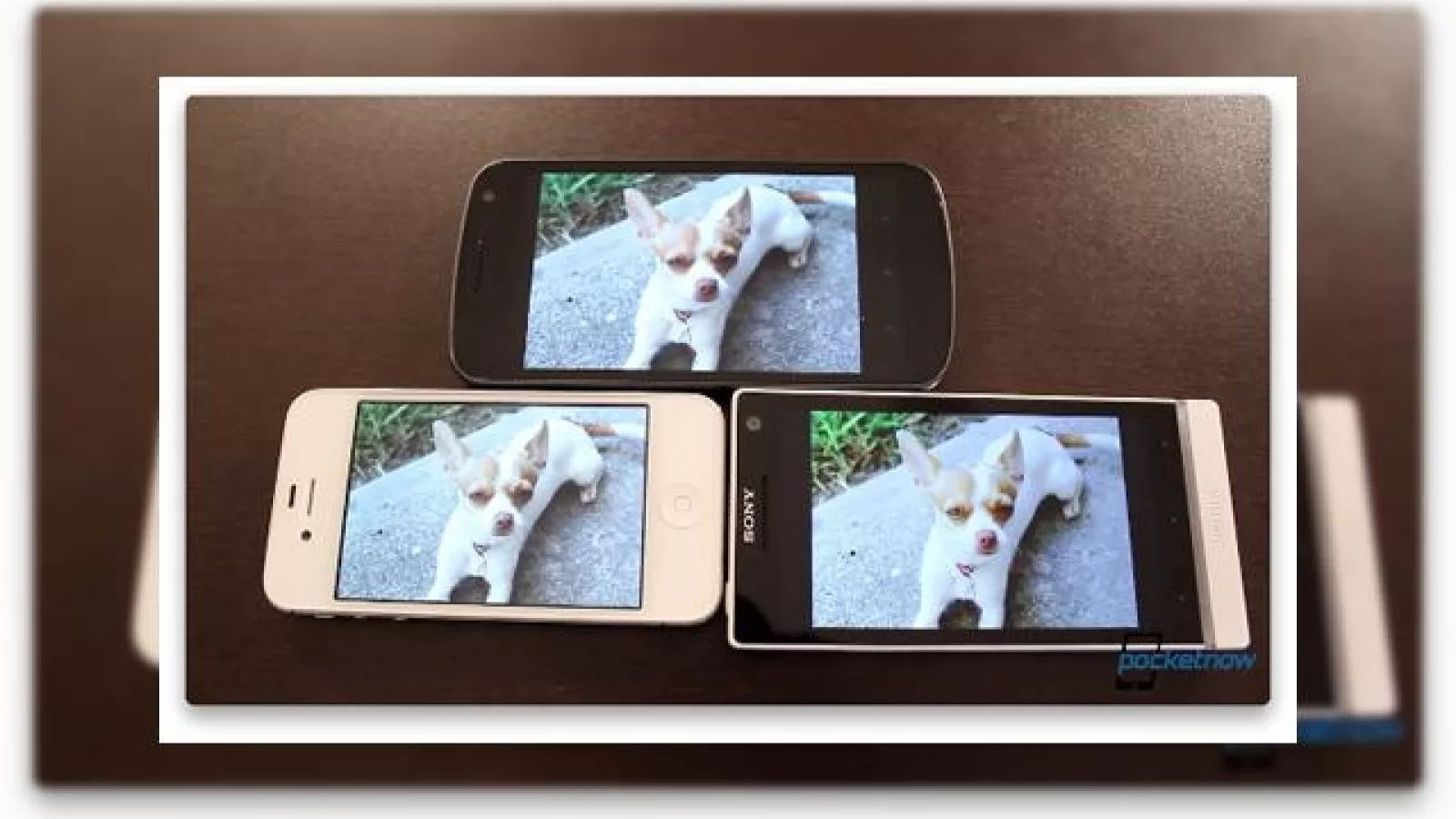 Test pentru ecran: Sony Xperia S vs Samsung Galaxy Nexus vs iPhone 4S [video]