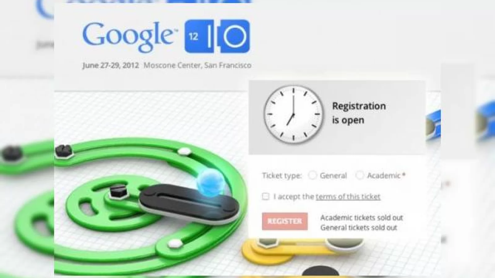 Toată lumea vrea să vadă tableta Google Nexus! Biletele Google I/O 2012 vândute mai puțin de 30 de minute!
