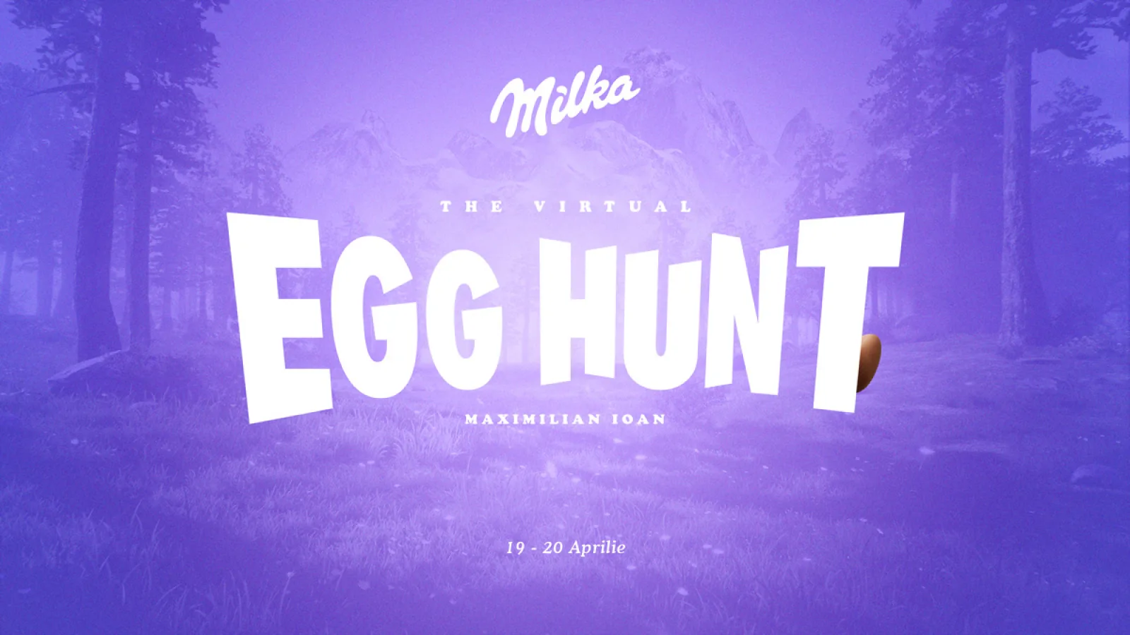 Milka mută vânătoarea de ouă de Paște în online și vă provoacă în perioada 19-20 aprilie să vă jucați alături de familie