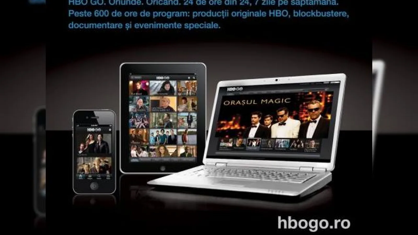 HBO GO, serviciu de video on demand disponibil clienților de televiziune Romtelecom