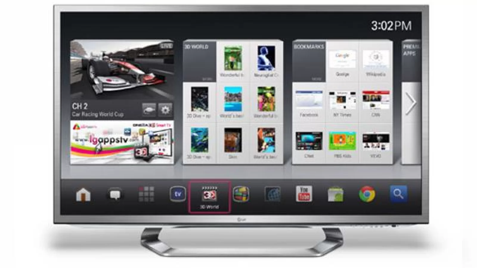 Televizoarele LG Google TV 3D LED sosesc pe piața În această săptămână