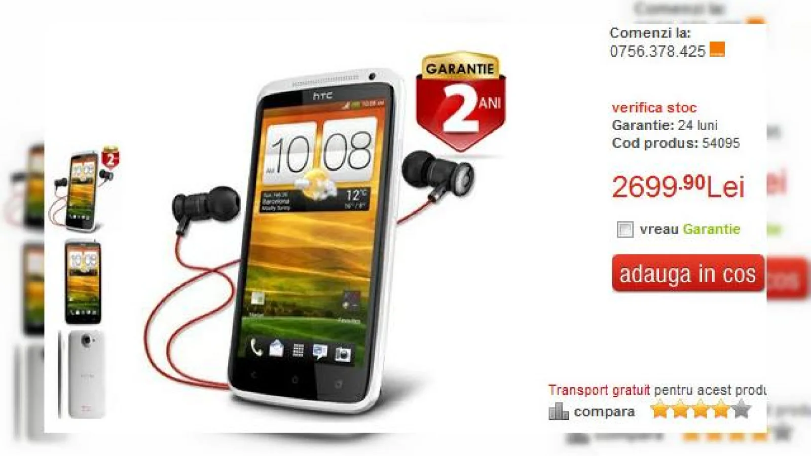 HTC One X Beats Audio Special Edition disponibil prin Quickmobile!